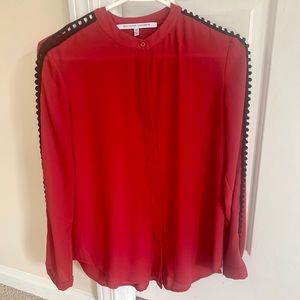 Collective Concepts Red Blouse XS